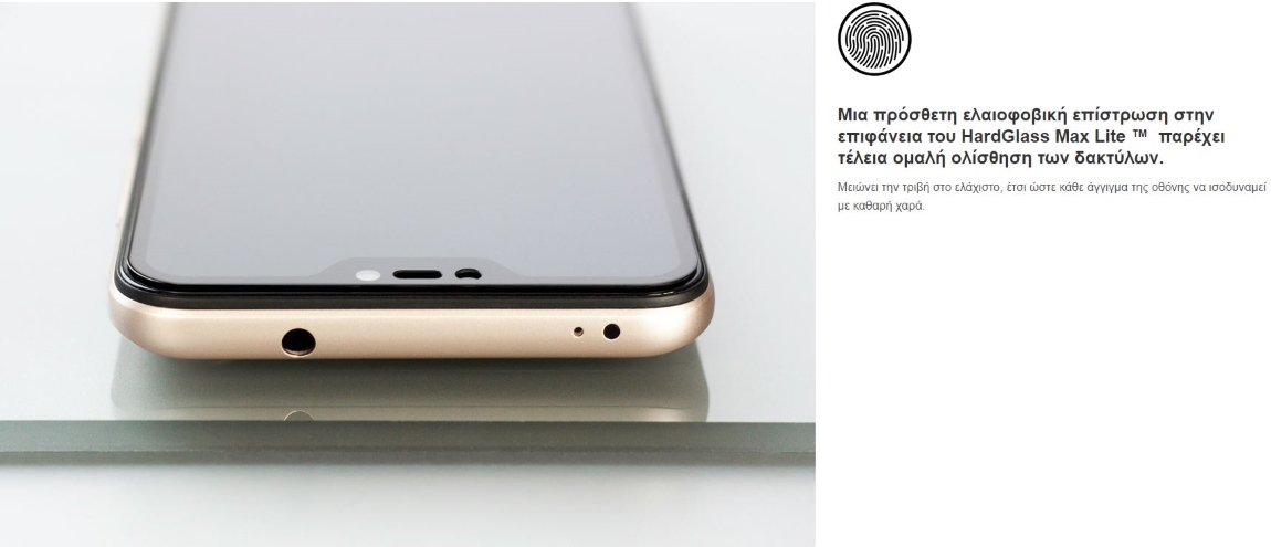 3MK HardGlass - Tempered Glass ποιοτική αίσθηση αφής